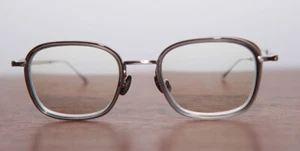 NEW Matsuda M3075 Titanium Silver Square Glasses - Picture 1 of 5