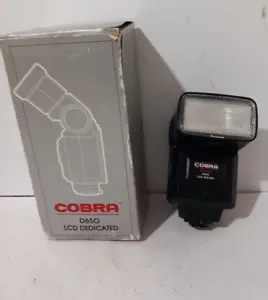 Camera Flash Cobra D650 LCD Dedicated flash for Pentax film camera Boxed. - Picture 1 of 5
