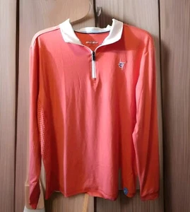 White Water Hydroflex Quarter Zip Fishing LS Shirt Men's XL Dark Coral MSRP $54 - Picture 1 of 10
