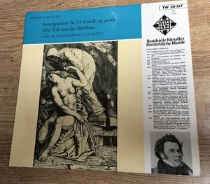 25cm Schubert Streichquartett Nr 14 Wiener Philharmonia-Quartett Swoboda Rumpold - Picture 1 of 3