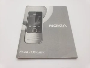 Manuel d'utilisation du téléphone portable Nokia 2730 Classic anglais neuf 3POSTUK - Photo 1/4