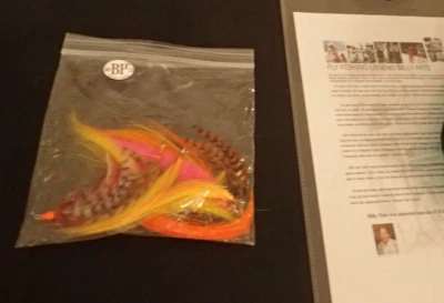 Pesca a mosca WWS Tibor BILLY PATE x12 Sábalo Permiso Pisos Moscas Estate Certificado de Autenticidad en bolsa Foto 1 de 4