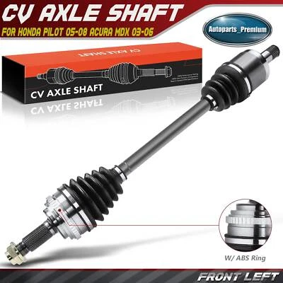 Front Driver CV Axle Assembly for Honda Pilot Acura MDX 2003 2004 2005-2008 3.5L - Image 1 of 4