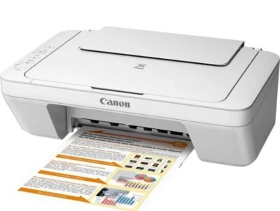 Canon PIXMA MG2550 All-In-One Inkjet Printer - White - Image 1 of 3