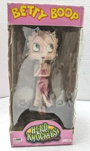 NECA BETTY BOOP HEAD KNOCKERS HANDPAINTED BOBBLEHEAD 6.5" RED DRESS NEW - Picture 1 of 4