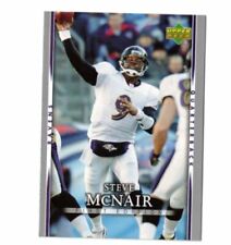 2007 Upper Deck Steve McNair Baltimore Ravens First Edition Football Card