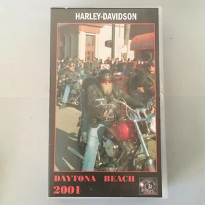 Daytona Beach Bike Week 2001 HARLEY DAVIDSON VHS Video Cassette Tape USA ARBike - Imagen 1 de 5