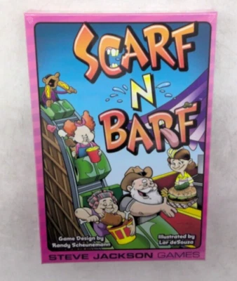 SCARF N BARF Steve Jackson Card Board Card Games Brand New & Sealed (2020) - Image 1 of 2