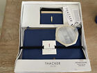 Thacker New York Womens Blue Genuine Leather Clutch And Card Case Set