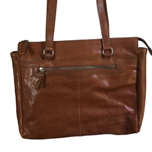 SPIKES & SPARROW Laptop Tablet Tasche Tasche Cognac Leder - Bild 1 von 6