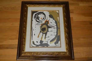 Salvador Dalí ~ Litografía Original Enmarcada Personalizada "Biblia Sacra" 1965 Mix Media - Imagen 1 de 16