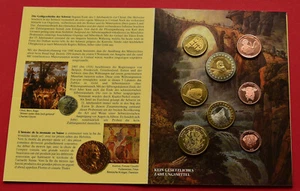 SWITZERLAND 2003 SET 2 EURO 8 SCHWEIZ COINS SPECIMEN PATTERN ESSAI PROTOTYPE  - Picture 1 of 8