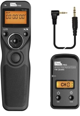 Pixel TW-283/N3 LCD Wireless Shutter Release Timer Remote Control Open Box - Image 1 of 4