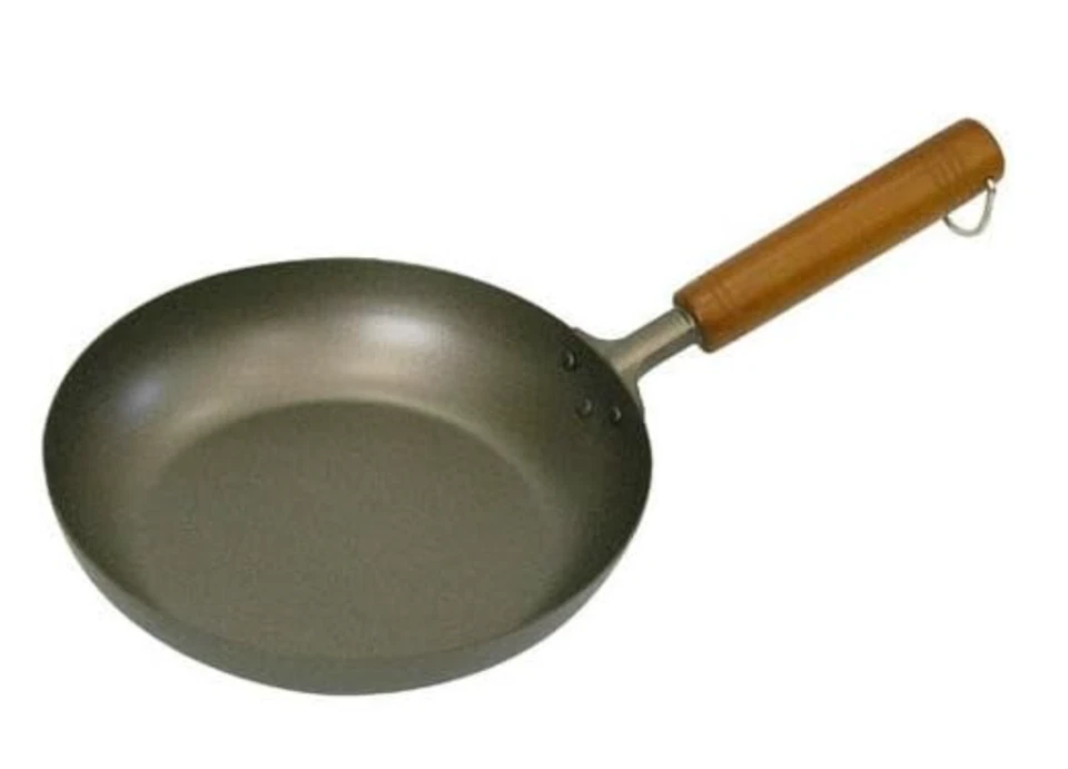 Hasegen Pure Titanium Frying Pan with Wooden Handle 22cm Made in Japan New - Image 1 of 1