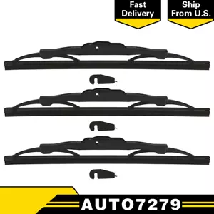 Set of 3 ANCO Front Windshield Wiper Blade Fits 1963-1981 MG MGB - Picture 1 of 5
