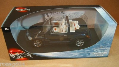Chrysler Panel Cruiser Convertible Cabrio Dark Blue Car Hot Wheels Die Cast 1:18 - Image 1 of 4