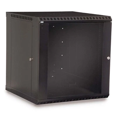 12U Wall Mount Cabinet 23inches Deep with Glass Door - Image 1 of 2