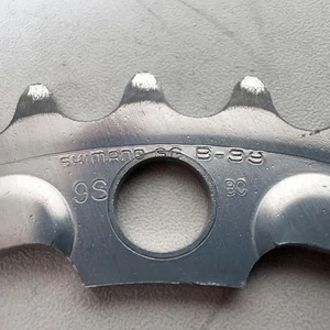 Shimano SG-B 39 Tooth Inner Double Alloy Chainring 130 BCD 9 Speed - Picture 1 of 5