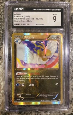 Altaria 152/149 Secret Rare Boundaries Crossed Pokemon Graded CGC 9 Mint - Image 1 of 2