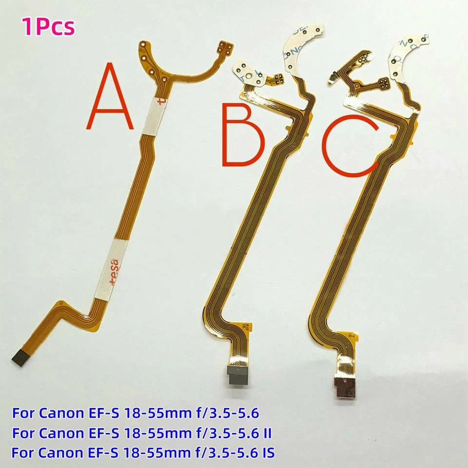 For Canon EF-S 18-55mm F3.5-5.6 IS II Camera Lens Aperture Flex Cable FPC Ribbon - Image 1 of 1