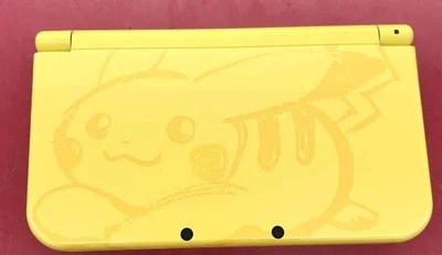 Pokemon Pikachu Nuevo Nintendo 3DS LL XL Amarillo Limitado - Juego Retro Japón Foto 1 de 3