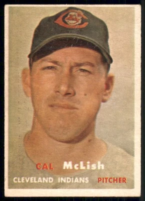 1957 Topps #364 Cal McLish - Image 1 of 2