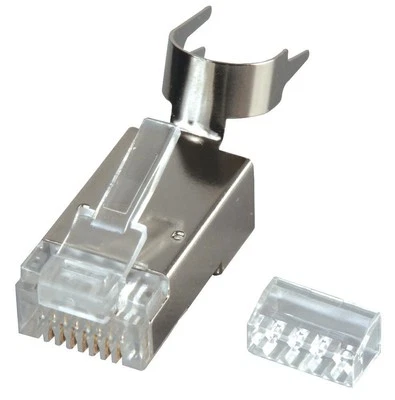 TUK - Palam RJ45 untuk Kabel Saiz Besar Hingga 8mm O.D. Pek 10 - Image 1 of 2