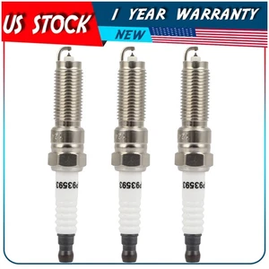 3X Iridium Spark Plugs SILZNAR8C7H For Ford Fiesta Focus 2015 2016 2017 - Picture 1 of 6