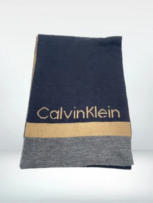 Calvin Klein Scarf Beige Black 62x10 - Image 1 of 4