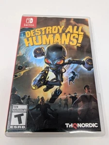 Destroy All Humans! (Nintendo Switch, 2021) Game And Case - Picture 1 of 6