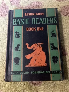 Elson-Gray Basic Readers Dick and Jane Primer HC Book One 1936 EUC - Picture 1 of 4