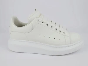 Alexander McQueen Oversized Triple White Usate EU 39.5 UK 6 US 9.5 - Imagen 1 de 13