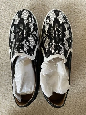 Zapatos sin cordones Report Signature Cosanna de encaje negro 7,5 Foto 1 de 4