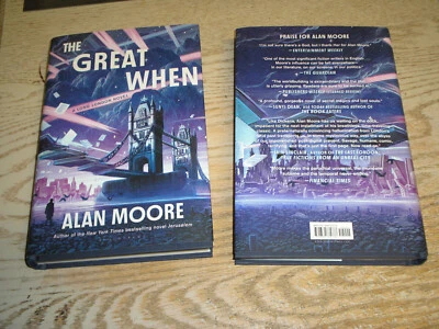 SIGNED The Great When A Long London Novel Signed 1st US Edition HC by Alan Moore - Image 1 of 4