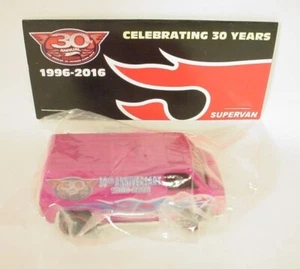 Hot Wheels 2016 Los Angeles 30th Convention Staff Award Pink Supervan - Picture 1 of 1