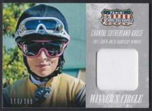 2015 PANINI AMERICANA WINNER'S CIRCLE CHANTAL SUTHERLAND-KRUSE /499 #WM-CS - Picture 1 of 2