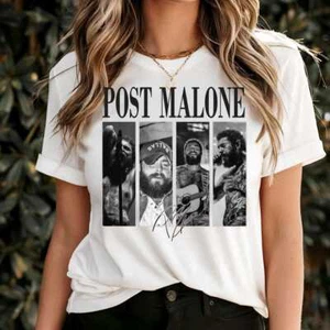 Post Malone Music Rap Shirt, Post Malone Tour 2025 T-Shirt, Posty Unisex Tee - Picture 1 of 3