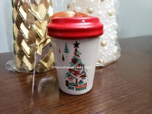 Disney World 2019 Starbucks Christmas Ornament rot Baumschmuck (NEU) - Bild 1 von 2