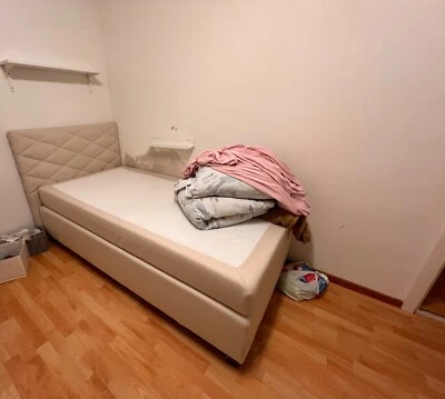 Boxspringbett 100x200 sehr guter Zustand - Bild 1 von 3