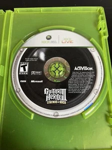 Xbox 360 Guitar Hero 3 Legends Of Rock Video Game Disc Only - Picture 1 of 3