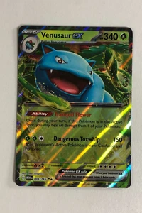 Pokemon TCG 151 Venusaur EX 003/165 Near Mint - Picture 1 of 3