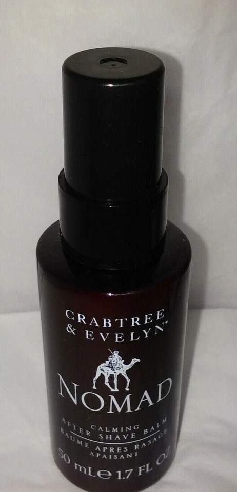 crabtree evelyn nomad after shave balm travel 1.7 oz new with pump - Image 1 of 1