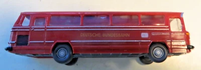 WIKING Mercedes-benz MB O 302 Omnibus Bus de Voyage Allemand Chemin Fer Fédéral - Photo 1/4