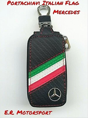 ERM Portachiavi contenitivo Tricolore Italian Flag MERCEDES