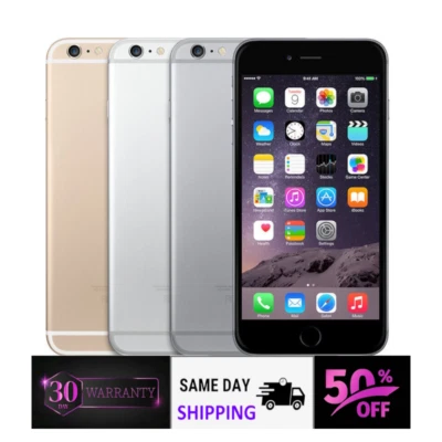Apple iPhone 6 Plus Desbloqueado 16 GB/64 GB en Plateado, Dorado, Gris espacial - Envío Gratis Foto 1 de 4