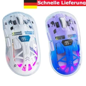 Wiederaufladbare kabellose Maus , Gaming Maus mit RGB Bis zu 4000 DPI Dual-Modus - Bild 1 von 16