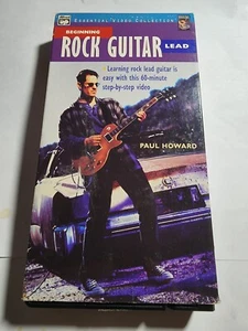 Beginning Rock Guitar Lead VHS VG+ B6 - Bild 1 von 2
