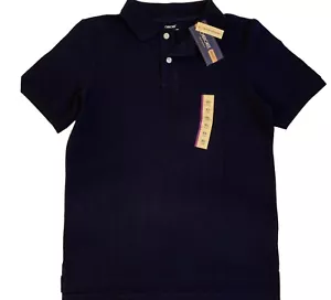 Cherokee Boy's School Uniform Polo Navy Blue Short Sleeve Size XL (16) - Picture 1 of 5