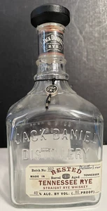 Jack Daniels Distillery RESTED Tennessee Rye 750ml Flasche, DSP TN-1 Hang Tag - Bild 1 von 10