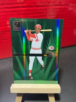 2004 Donruss Elite Passing the Torch Green #36 Joe Morgan / Barry Larkin /250 - Image 1 of 2